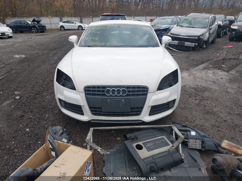 2008 Audi Tt 2.0T VIN: TRUAF38J081032220 Lot: 12422068