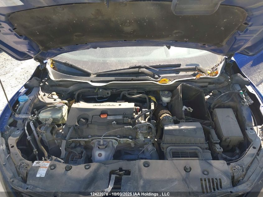 2020 Honda Civic Ex VIN: 2HGFC2F73LH005728 Lot: 12422078