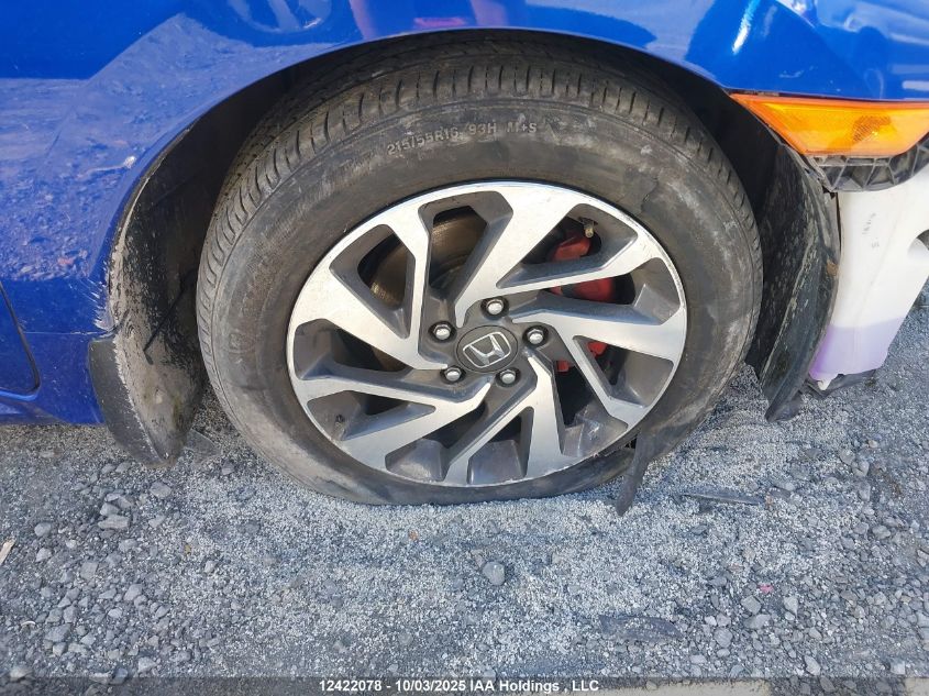 2020 Honda Civic Ex VIN: 2HGFC2F73LH005728 Lot: 12422078