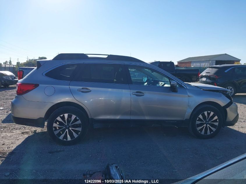 2015 Subaru Outback 2.5I Limited VIN: 4S4BSCLC1F3204092 Lot: 12422096