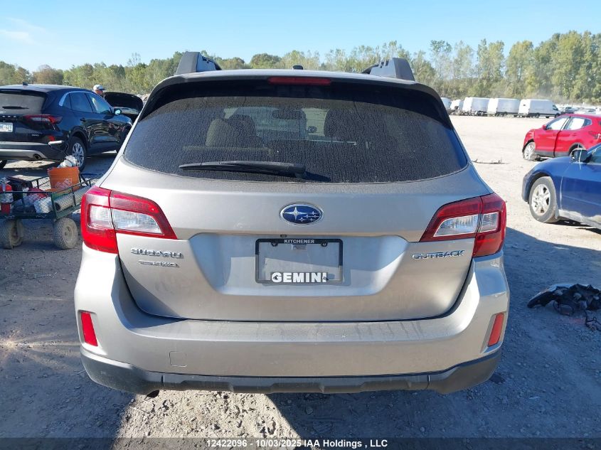 2015 Subaru Outback 2.5I Limited VIN: 4S4BSCLC1F3204092 Lot: 12422096