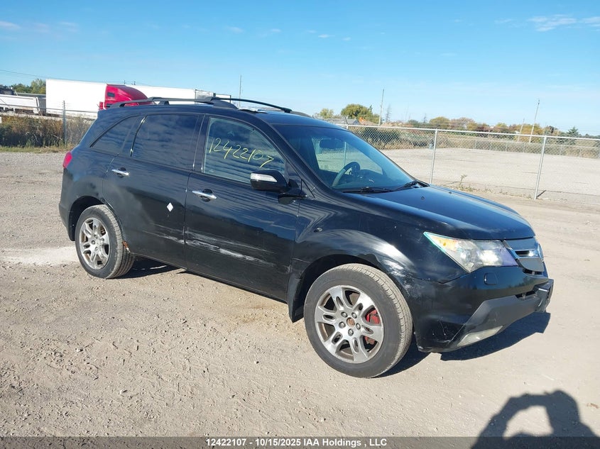 2HNYD28268H006296 2008 Acura Mdx auction photo 1