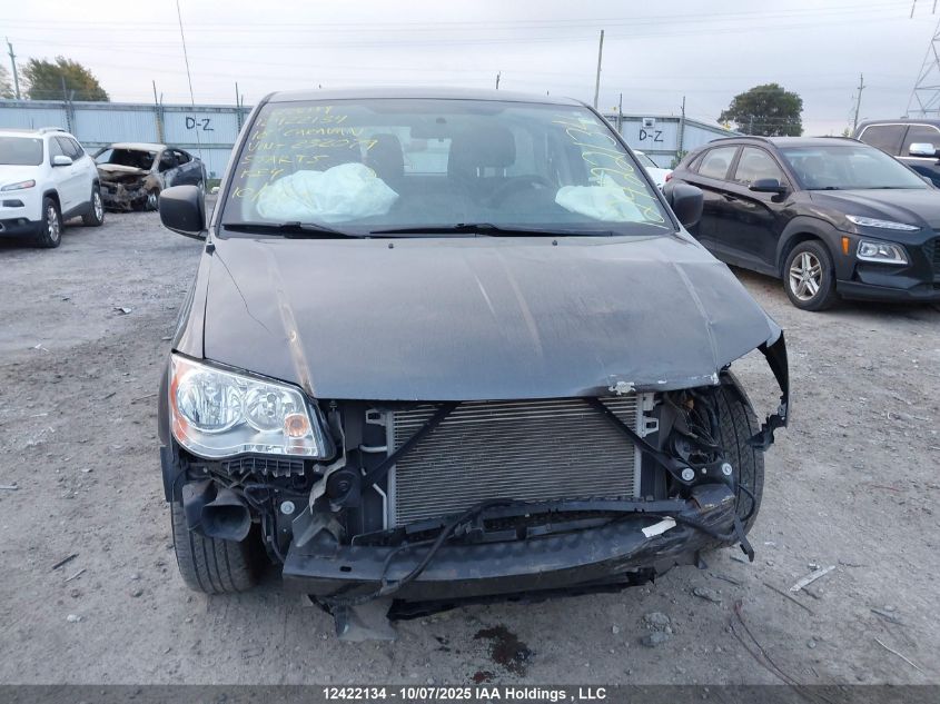 2018 Dodge Grand Caravan Cvp/Sxt VIN: 2C4RDGBG5JR232079 Lot: 12422134