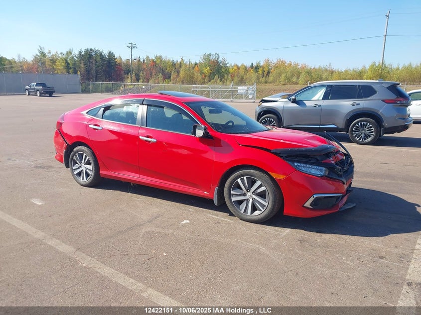 2HGFC1F96LH102563 2020 Honda Civic Touring auction photo 1