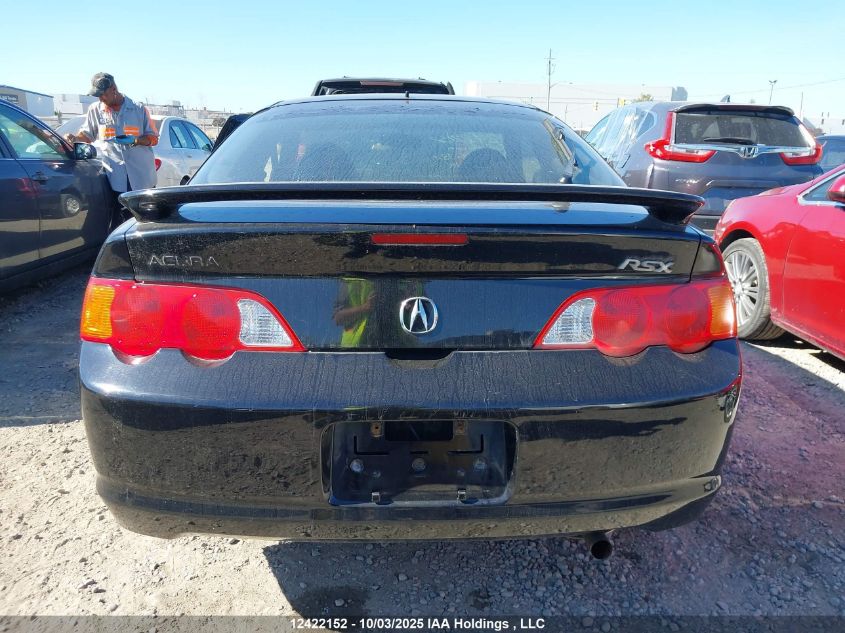 2002 Acura Rsx VIN: JH4DC54812C806337 Lot: 12422152