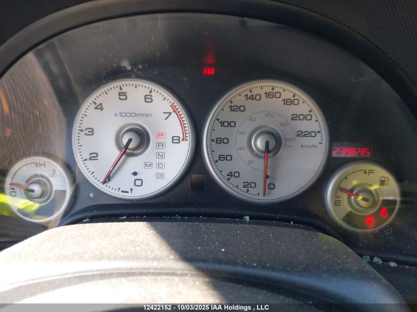 2002 Acura Rsx VIN: JH4DC54812C806337 Lot: 12422152