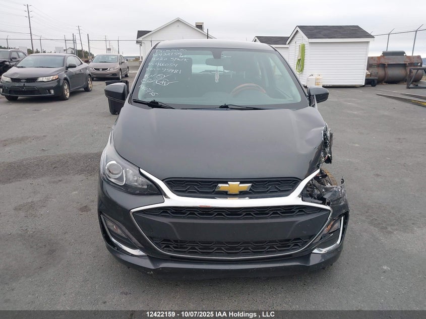 2020 Chevrolet Spark 1Lt Cvt VIN: KL8CD6SA8LC466054 Lot: 12422159