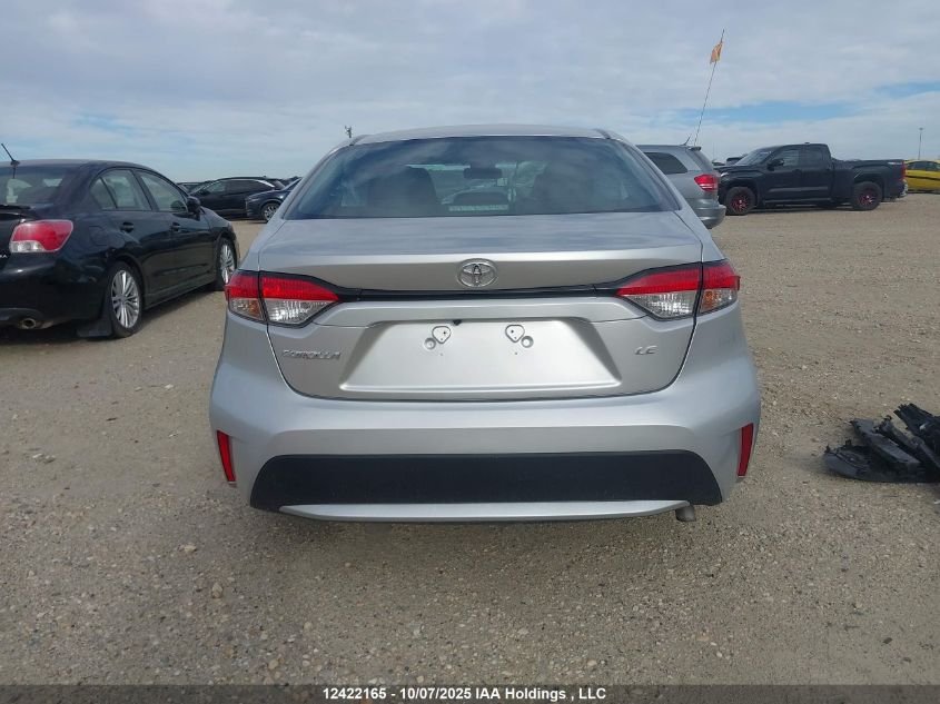 2020 Toyota Corolla Le VIN: 5YFBPRBE8LP007662 Lot: 12422165
