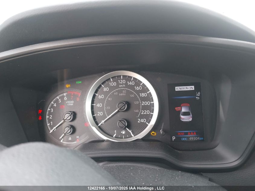 2020 Toyota Corolla Le VIN: 5YFBPRBE8LP007662 Lot: 12422165