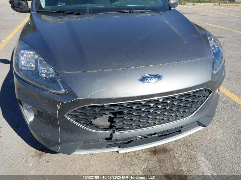 2021 Ford Escape Titanium VIN: 1FMCU9DZXMUA74793 Lot: 12422169