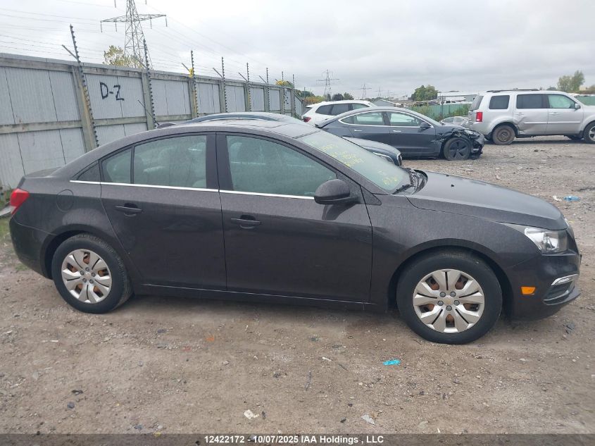 2016 Chevrolet Cruze Limited Lt VIN: 1G1PE5SB4G7155320 Lot: 12422172