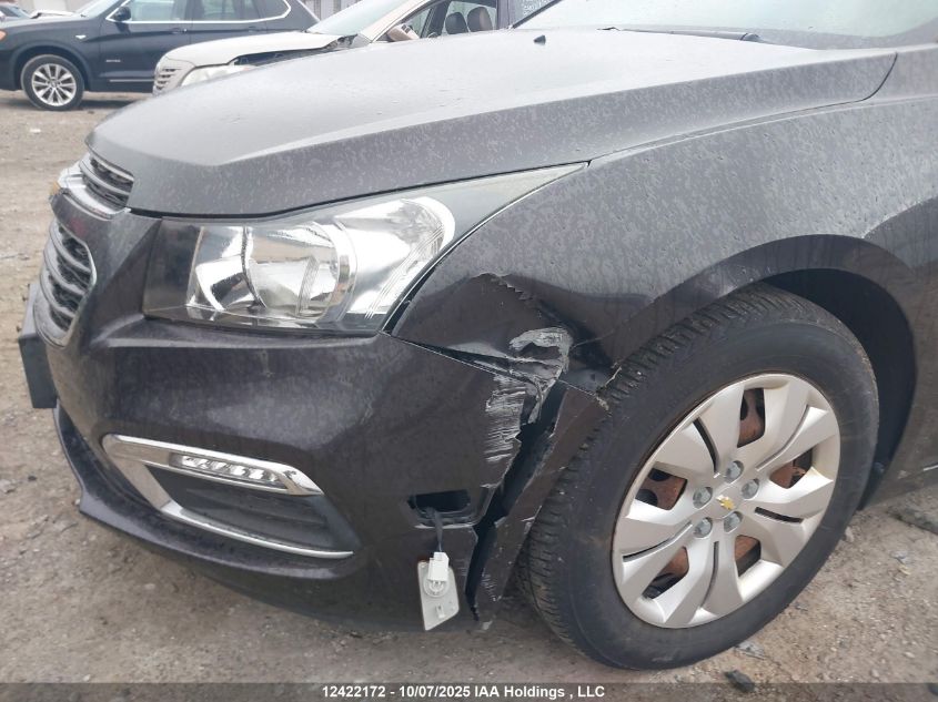 2016 Chevrolet Cruze Limited Lt VIN: 1G1PE5SB4G7155320 Lot: 12422172