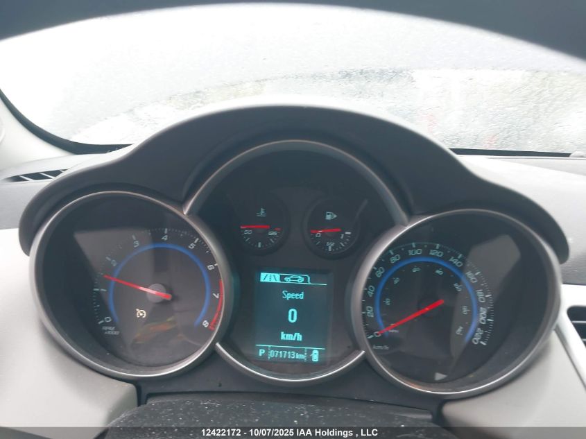 2016 Chevrolet Cruze Limited Lt VIN: 1G1PE5SB4G7155320 Lot: 12422172