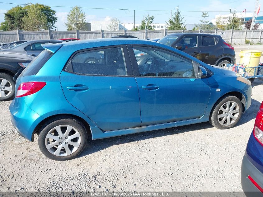 2011 Mazda Mazda2 VIN: JM1DE1HY7B0112459 Lot: 12422187