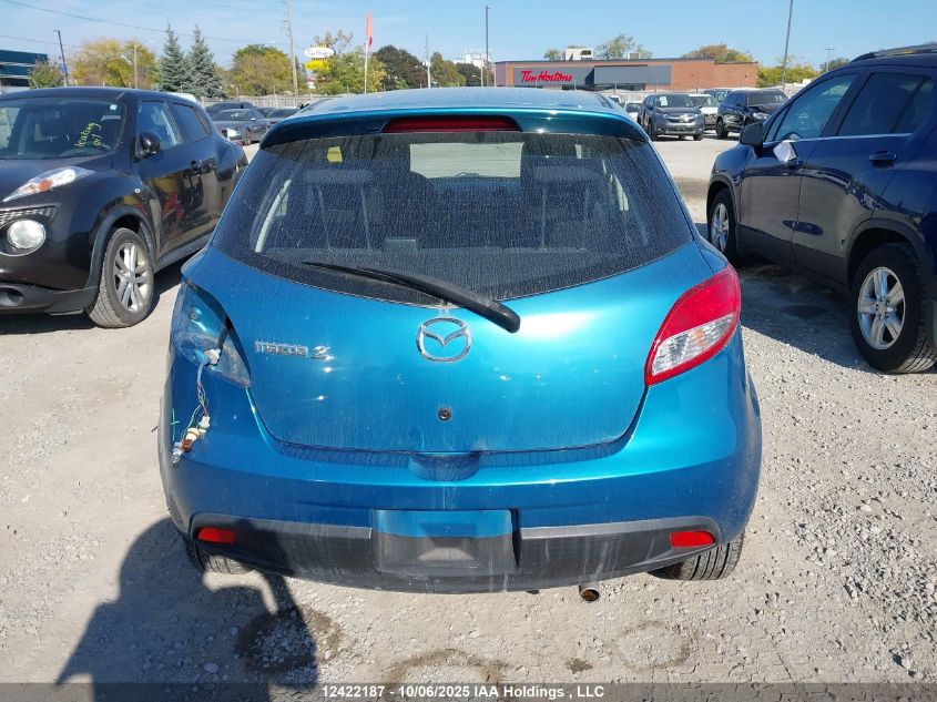 2011 Mazda Mazda2 VIN: JM1DE1HY7B0112459 Lot: 12422187