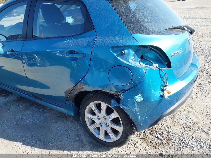 2011 Mazda Mazda2 VIN: JM1DE1HY7B0112459 Lot: 12422187