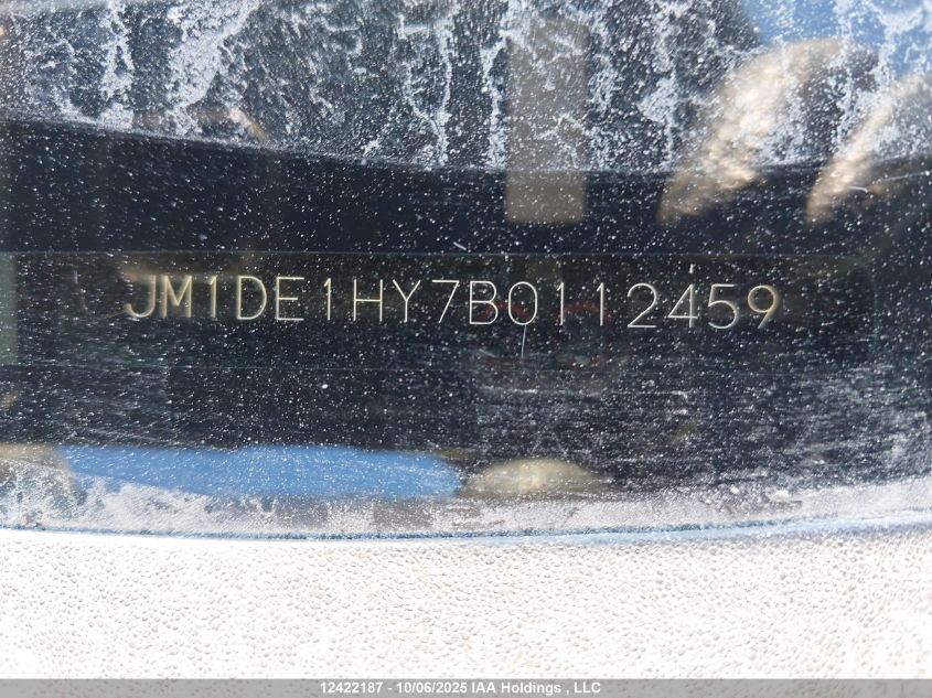 2011 Mazda Mazda2 VIN: JM1DE1HY7B0112459 Lot: 12422187