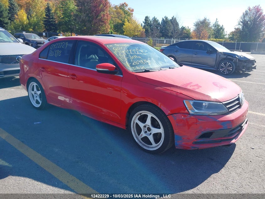 3VWL07AJ7FM204813 2015 Volkswagen Jetta Sel auction photo 1