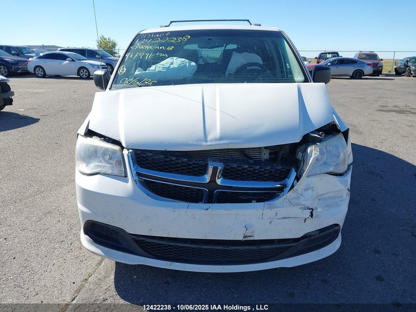 2012 Dodge Grand Caravan Se VIN: 2C4RDGBGXCR417991 Lot: 12422238