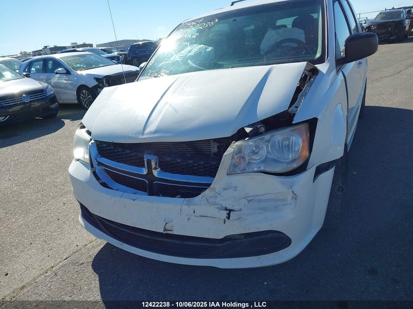 2012 Dodge Grand Caravan Se VIN: 2C4RDGBGXCR417991 Lot: 12422238