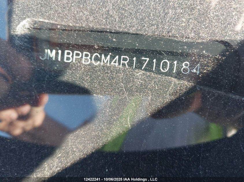 2024 Mazda Mazda3 VIN: JM1BPBCM4R1710184 Lot: 12422241