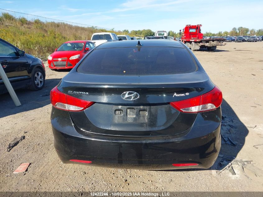 2013 Hyundai Elantra Gls VIN: 5NPDH4AEXDH342639 Lot: 12422246