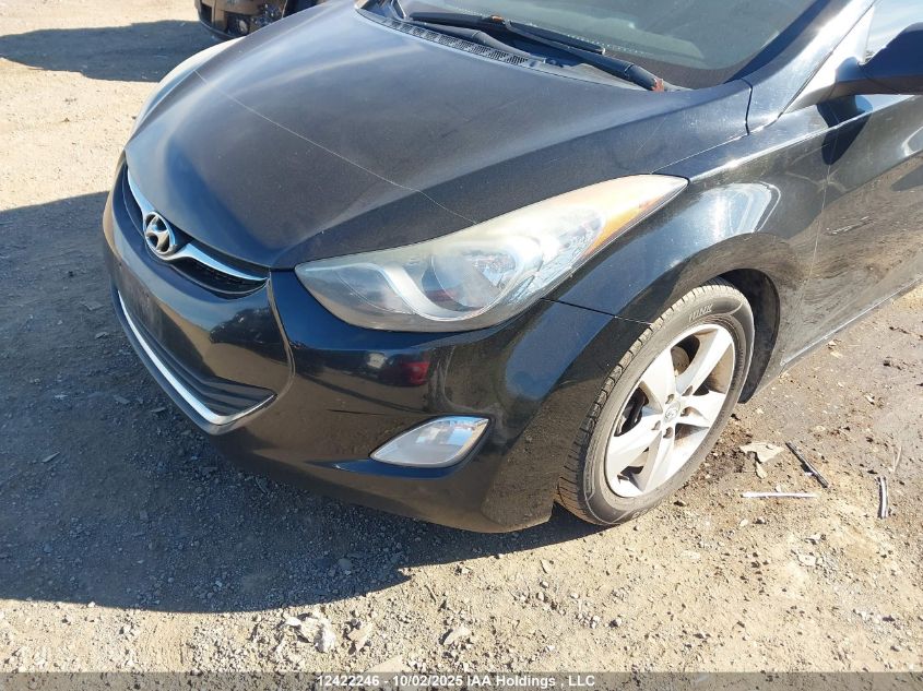 2013 Hyundai Elantra Gls VIN: 5NPDH4AEXDH342639 Lot: 12422246