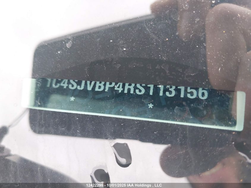 2024 Jeep Wagoneer Series Ii VIN: 1C4SJVBP4RS113156 Lot: 12422295