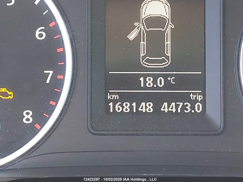 2010 Volkswagen Tiguan 2.0 Tsi Comfortline/2.0 Tsi Highline/2.0 Tsi Trendline VIN: WVGBV9AX2AW002045 Lot: 12422297