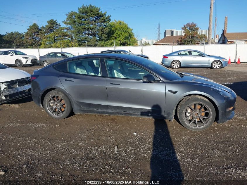 2022 Tesla Model 3 Long Range VIN: 5YJ3E1EB3NF101850 Lot: 12422299