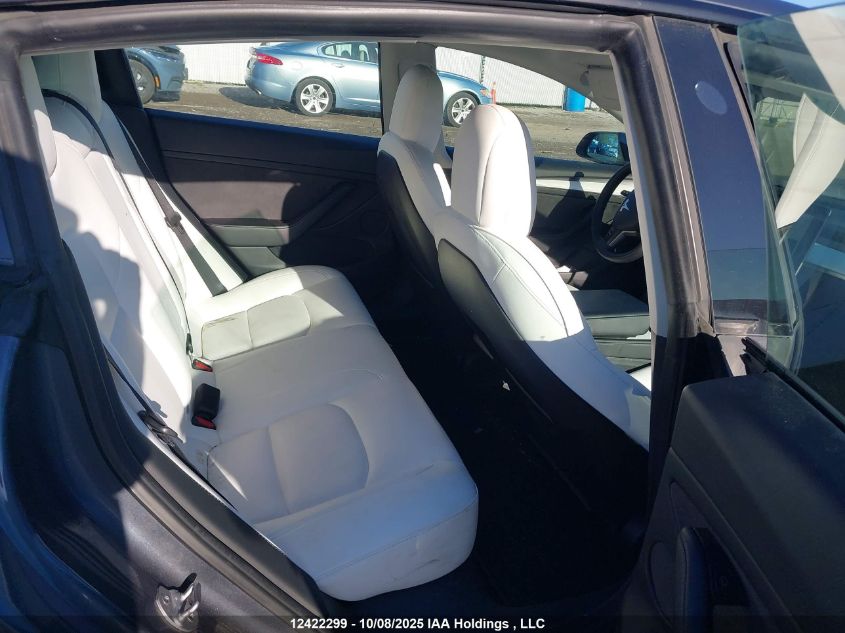 2022 Tesla Model 3 Long Range VIN: 5YJ3E1EB3NF101850 Lot: 12422299