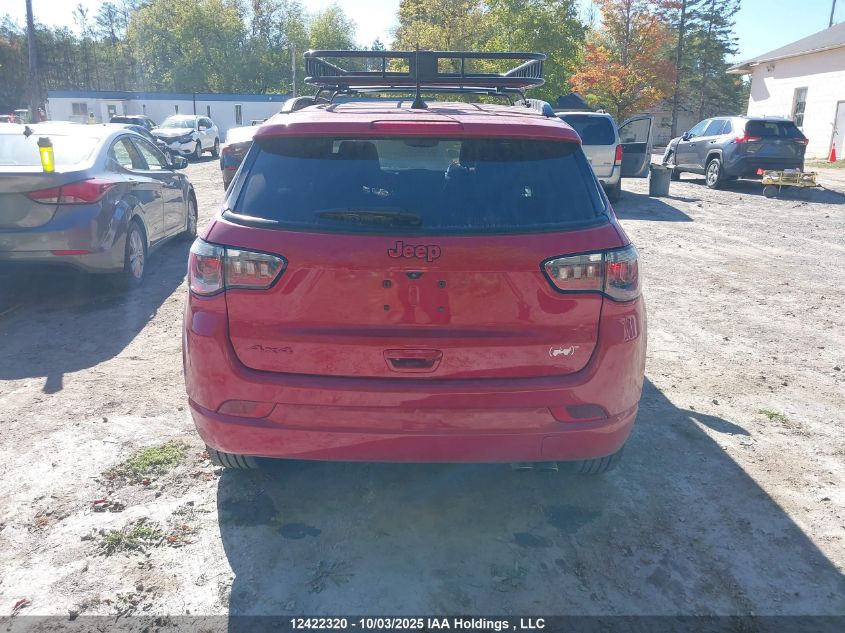 2022 Jeep Compass VIN: 3C4NJDCB5NT205444 Lot: 12422320