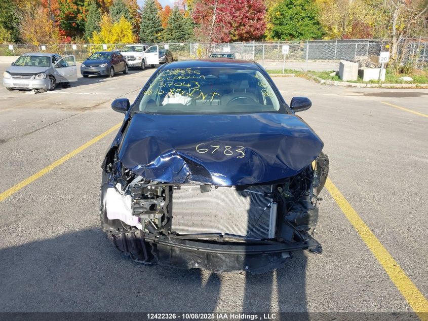 2025 Toyota Corolla Le VIN: 5YFB4MDE8SP317043 Lot: 12422326