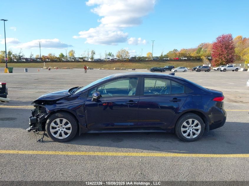 2025 Toyota Corolla Le VIN: 5YFB4MDE8SP317043 Lot: 12422326