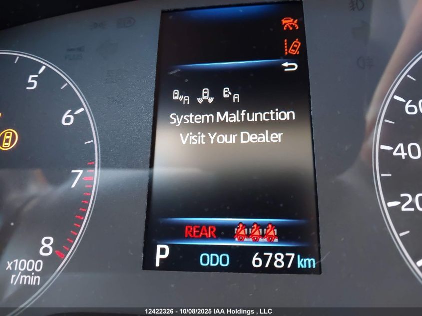 2025 Toyota Corolla Le VIN: 5YFB4MDE8SP317043 Lot: 12422326