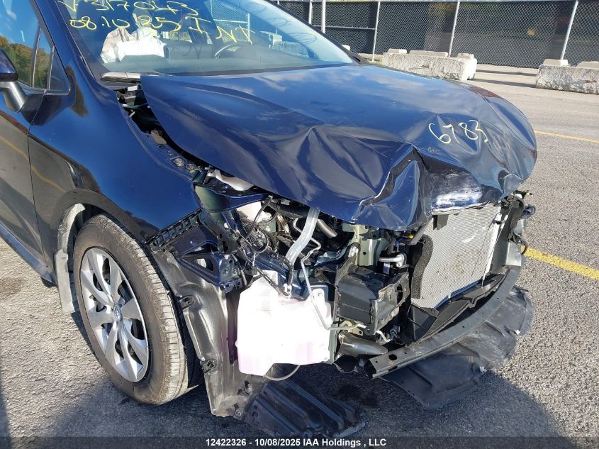 2025 Toyota Corolla Le VIN: 5YFB4MDE8SP317043 Lot: 12422326