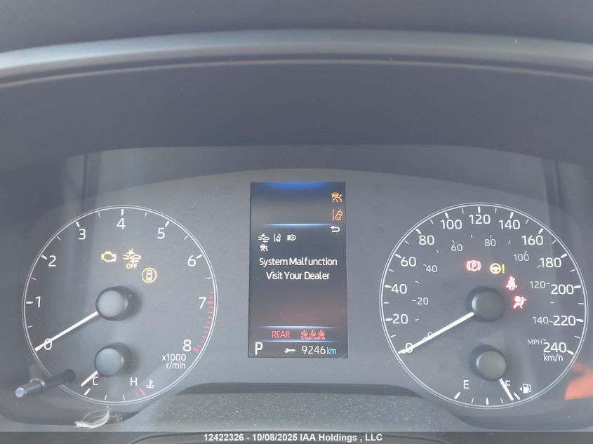 2025 Toyota Corolla Le VIN: 5YFB4MDE8SP317043 Lot: 12422326