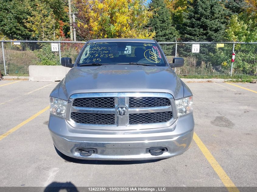 2022 Ram 1500 Classic Slt VIN: 1C6RR7LT3NS247835 Lot: 12422350