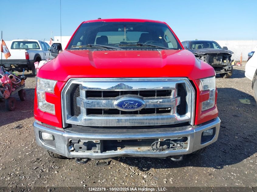 2016 Ford F150 Super Cab VIN: 1FTFX1EG3GKF86676 Lot: 12422379
