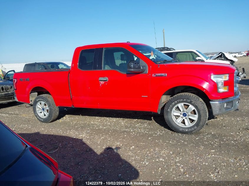 2016 Ford F150 Super Cab VIN: 1FTFX1EG3GKF86676 Lot: 12422379