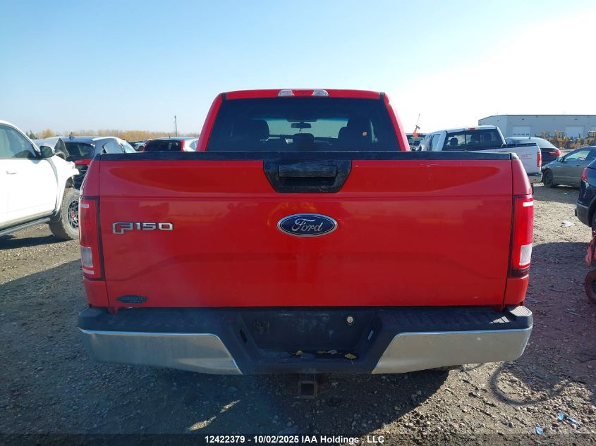 2016 Ford F150 Super Cab VIN: 1FTFX1EG3GKF86676 Lot: 12422379