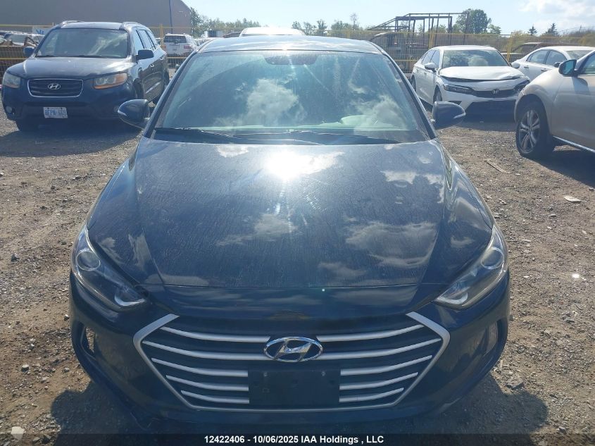 2018 Hyundai Elantra VIN: KMHD84LF9JU668855 Lot: 12422406