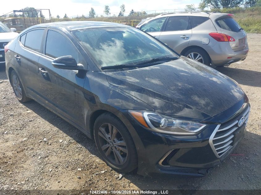 2018 Hyundai Elantra VIN: KMHD84LF9JU668855 Lot: 12422406