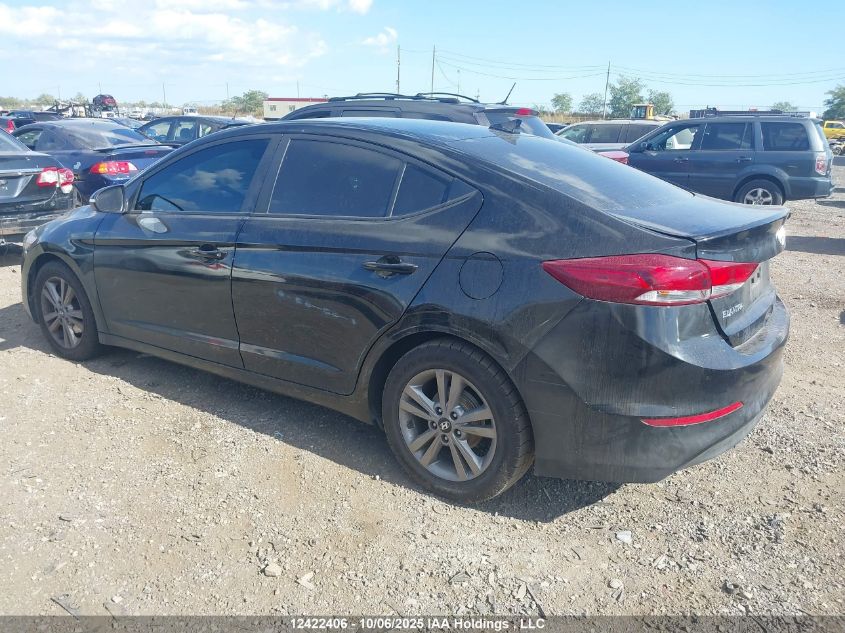 2018 Hyundai Elantra VIN: KMHD84LF9JU668855 Lot: 12422406