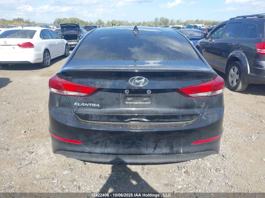 2018 Hyundai Elantra VIN: KMHD84LF9JU668855 Lot: 12422406