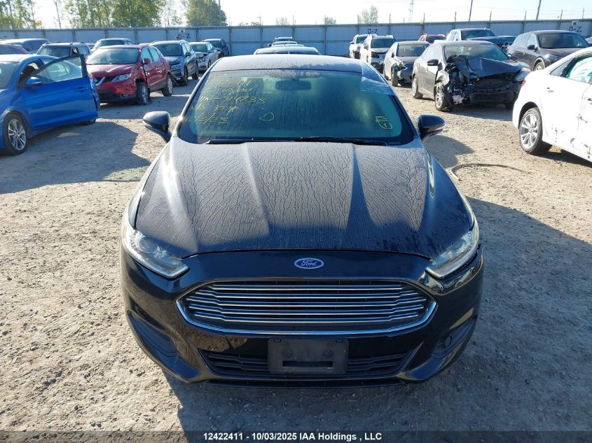 2013 Ford Fusion Se VIN: 3FA6P0HR9DR314735 Lot: 12422411