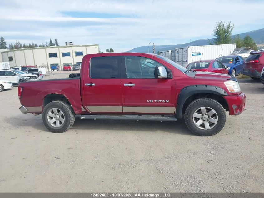 2006 Nissan Titan Xe/Se/Le VIN: 1N6AA07B06N570551 Lot: 12422452