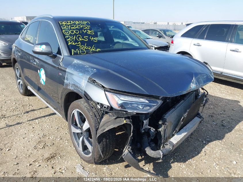 WA14AAFY2R2001485 2024 Audi Q5 45 Progressiv auction photo 1