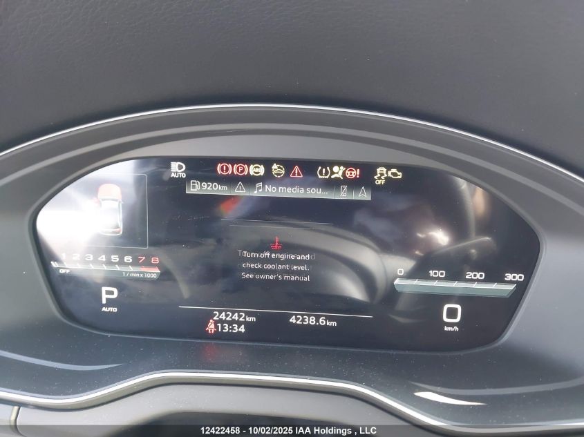 2024 Audi Q5 45 Progressiv VIN: WA14AAFY2R2001485 Lot: 12422458