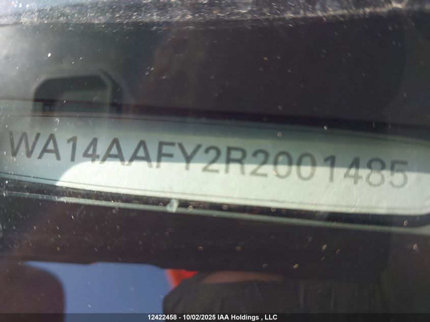 2024 Audi Q5 45 Progressiv VIN: WA14AAFY2R2001485 Lot: 12422458